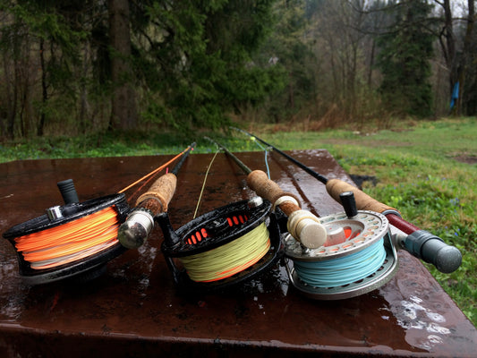 Why having a variety of flies for river fly fishing is important?