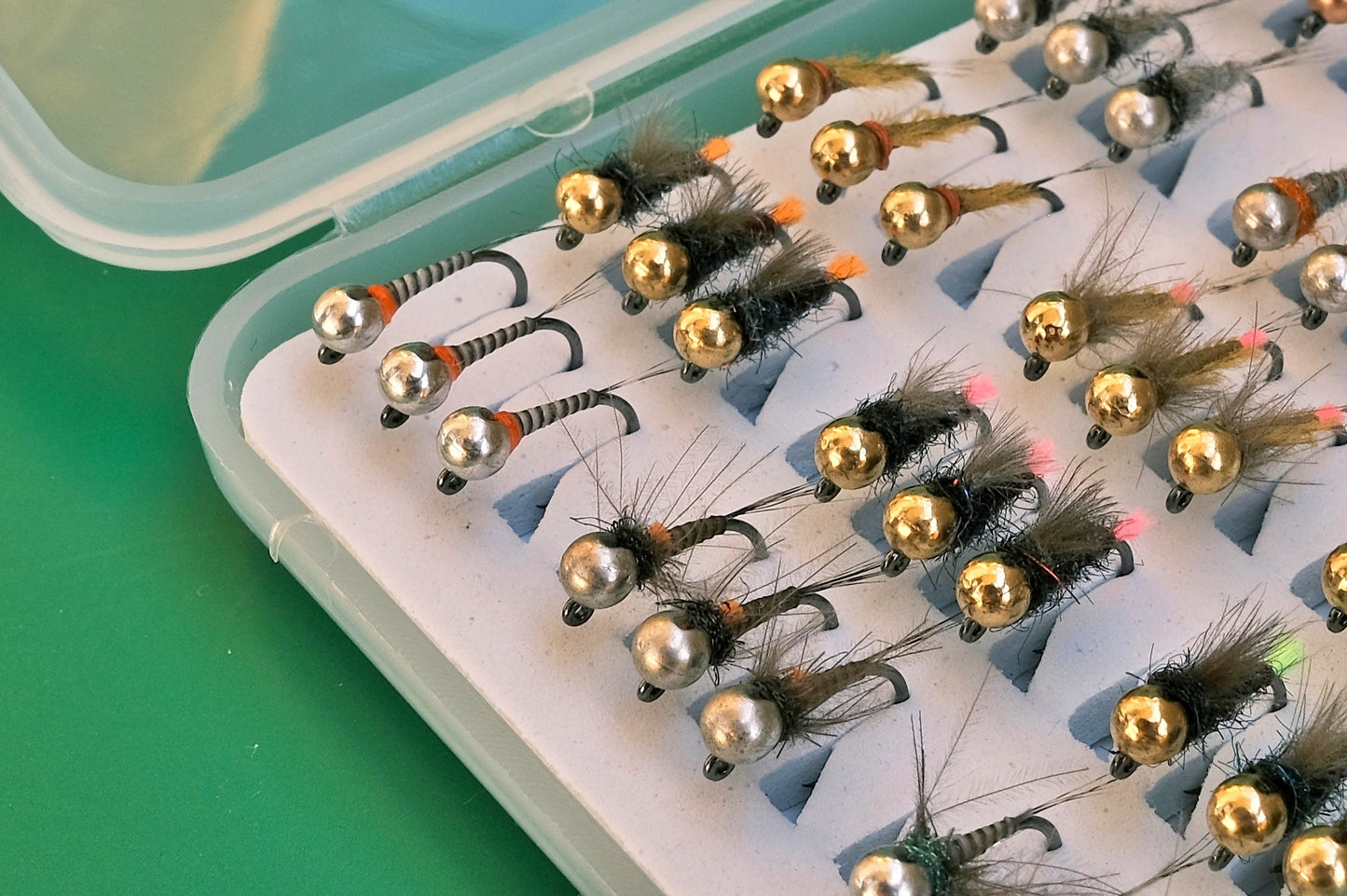 LIMITIERTE AUFLAGE Euronymphing 63 Tungsten Jigs Fliegenbox