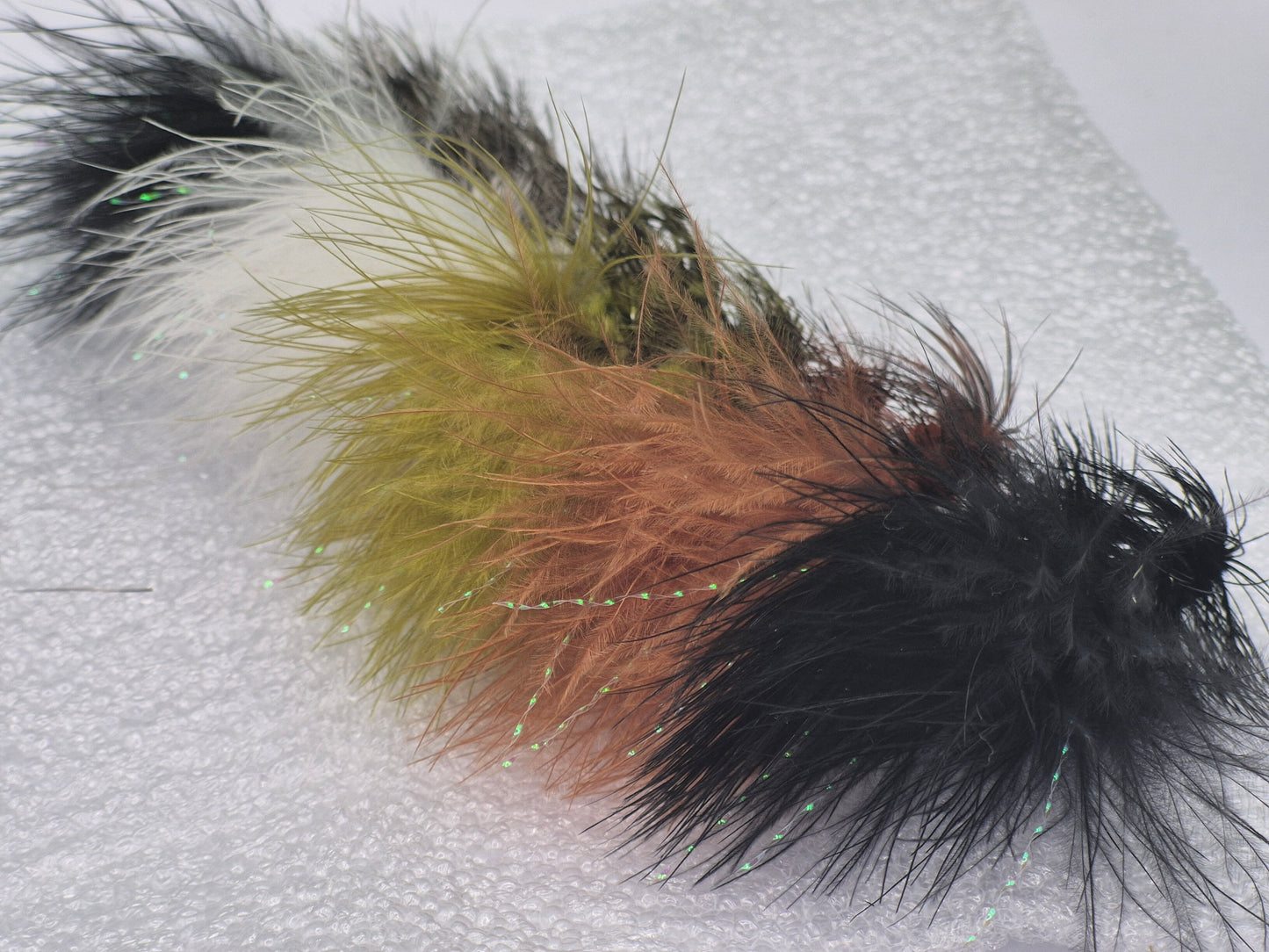 Streamer Fly Set — 10 Premium Grizzly Woolly Buggers #6 Barbless