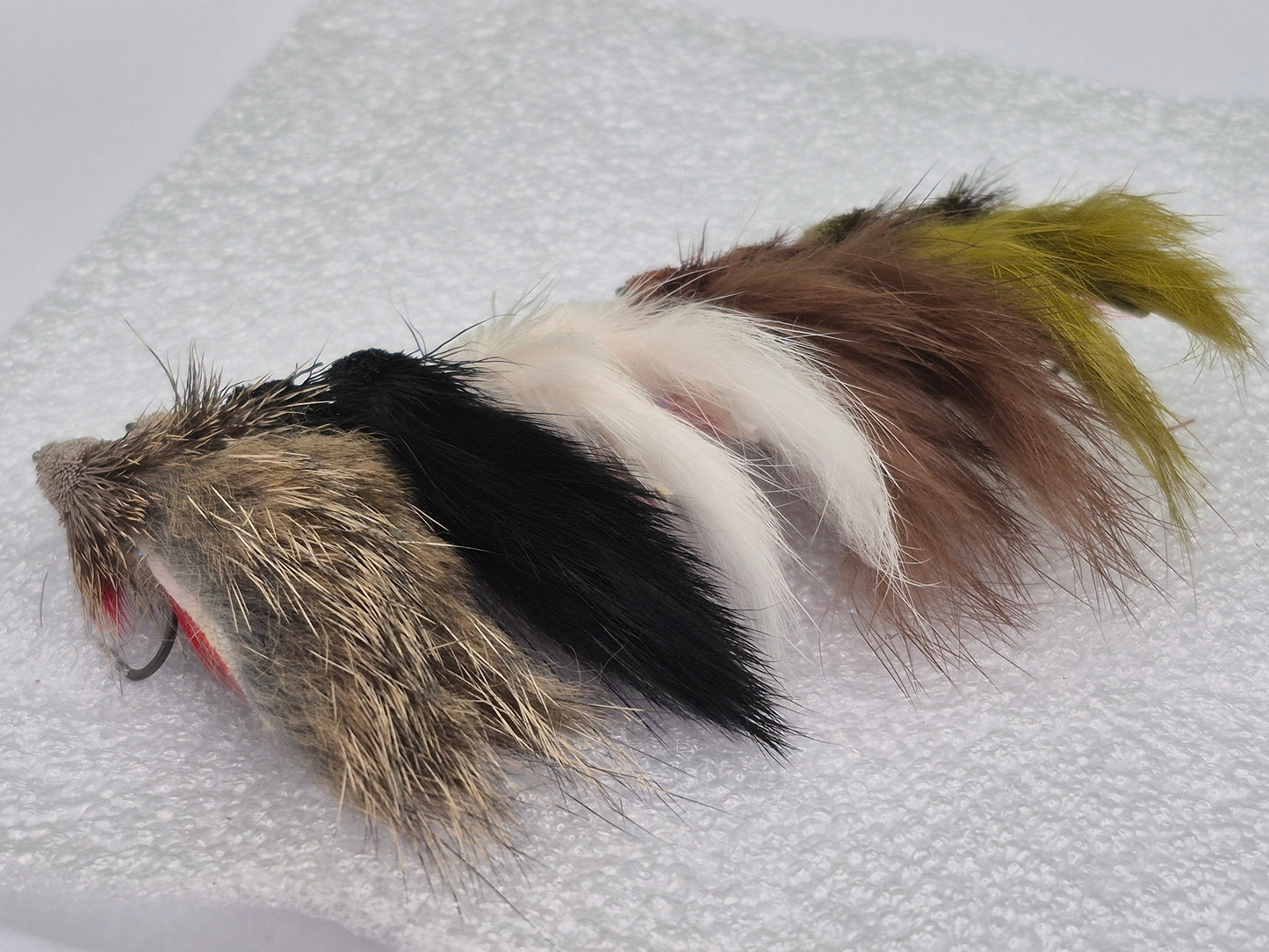 Streamer Fly Set — 10 Premium Deer Hair Muddler Zonker #6 Hook Barbless