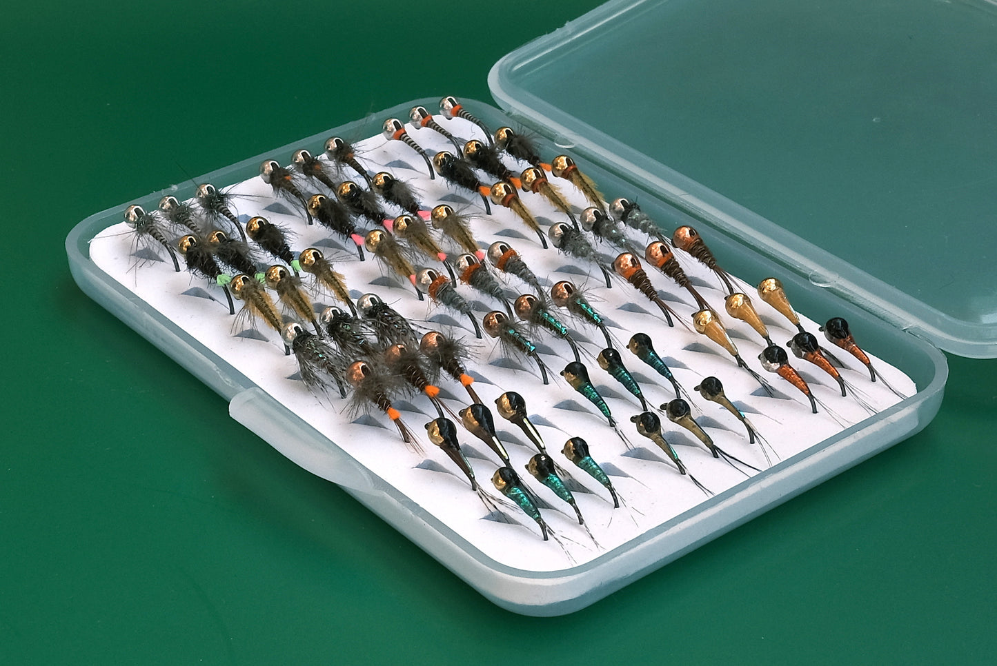 LIMITIERTE AUFLAGE Euronymphing 63 Tungsten Jigs Fliegenbox