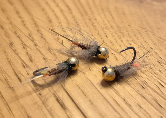 Tungsten Jigs Bi Colour Tag Pheasant Tail Nymphs