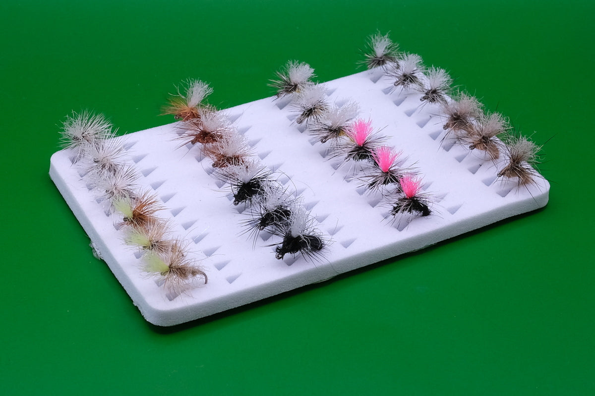 Dry Fly Emergers and Klinkhammers Set 24 Barbless Flies