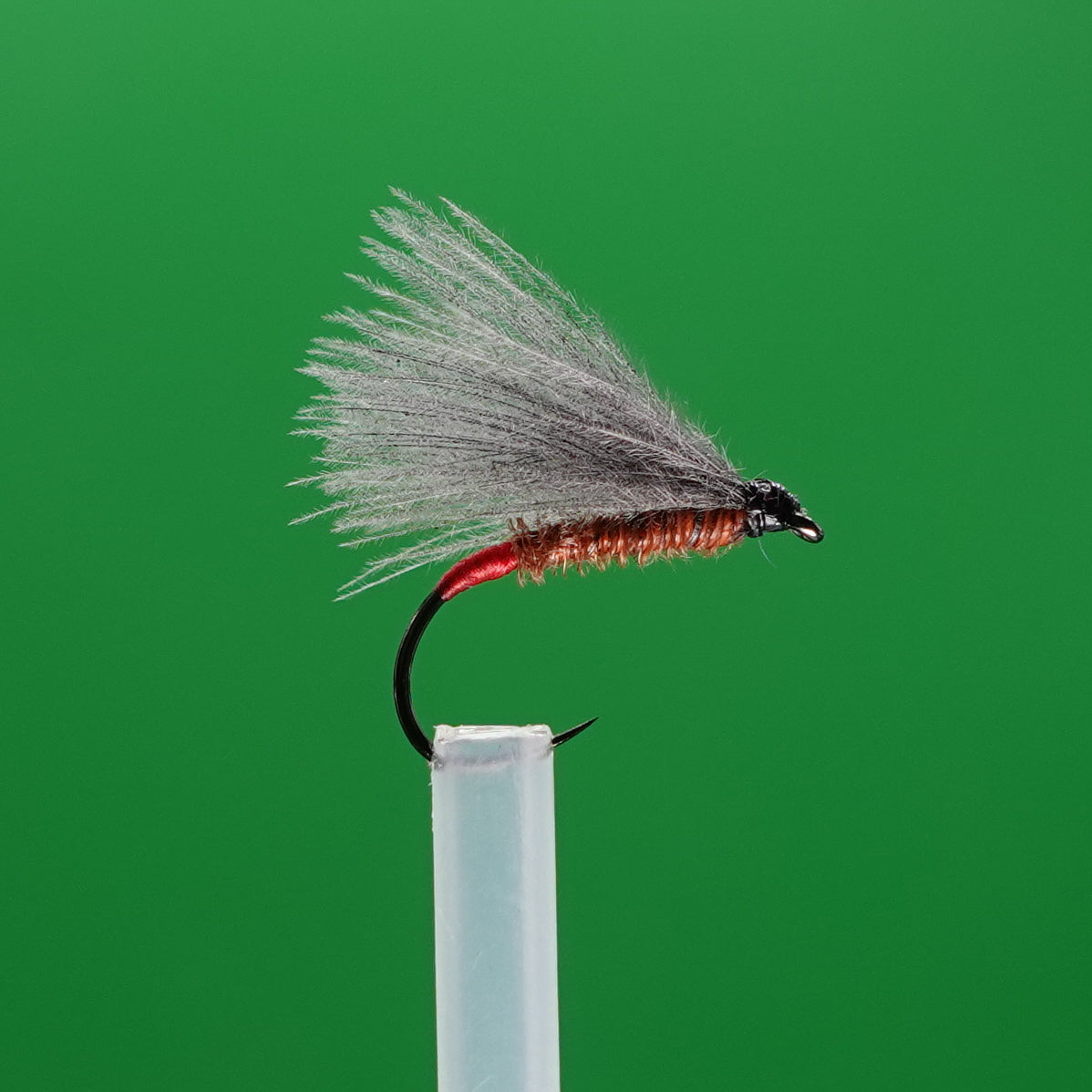 64 Premium CDC Dry Flies in Vision in Fly Fishing fly box