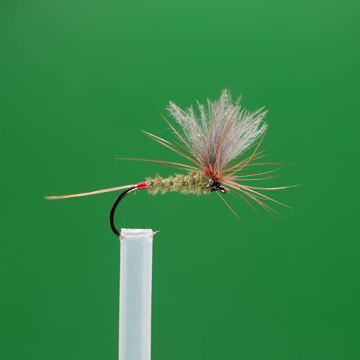 64 Premium CDC Dry Flies in Vision in Fly Fishing fly box