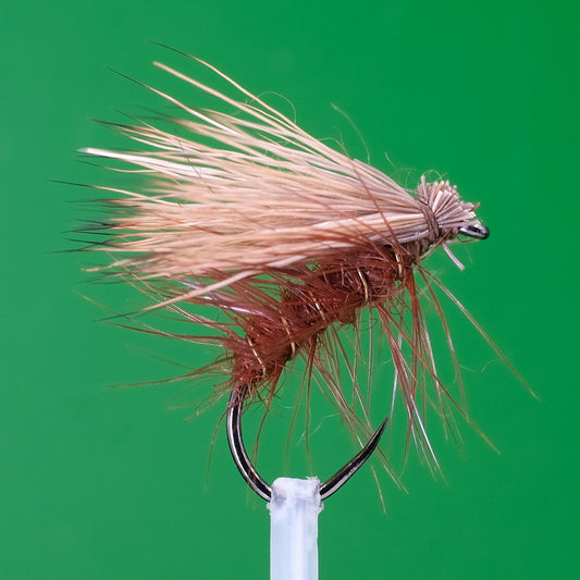 Cheveux d'élan brun Caddis