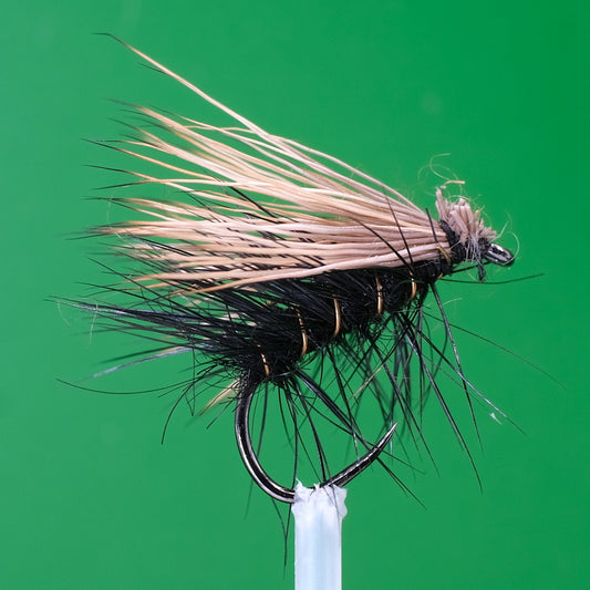 Elchhaar Caddis Schwarz