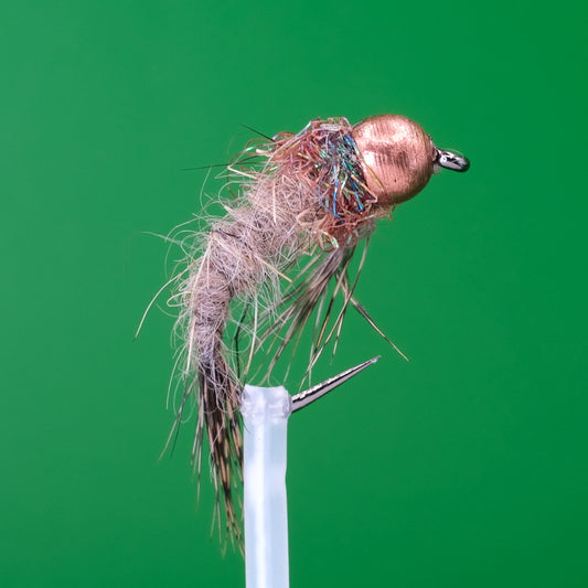 Bead Head Copper Grub Brown Thorax