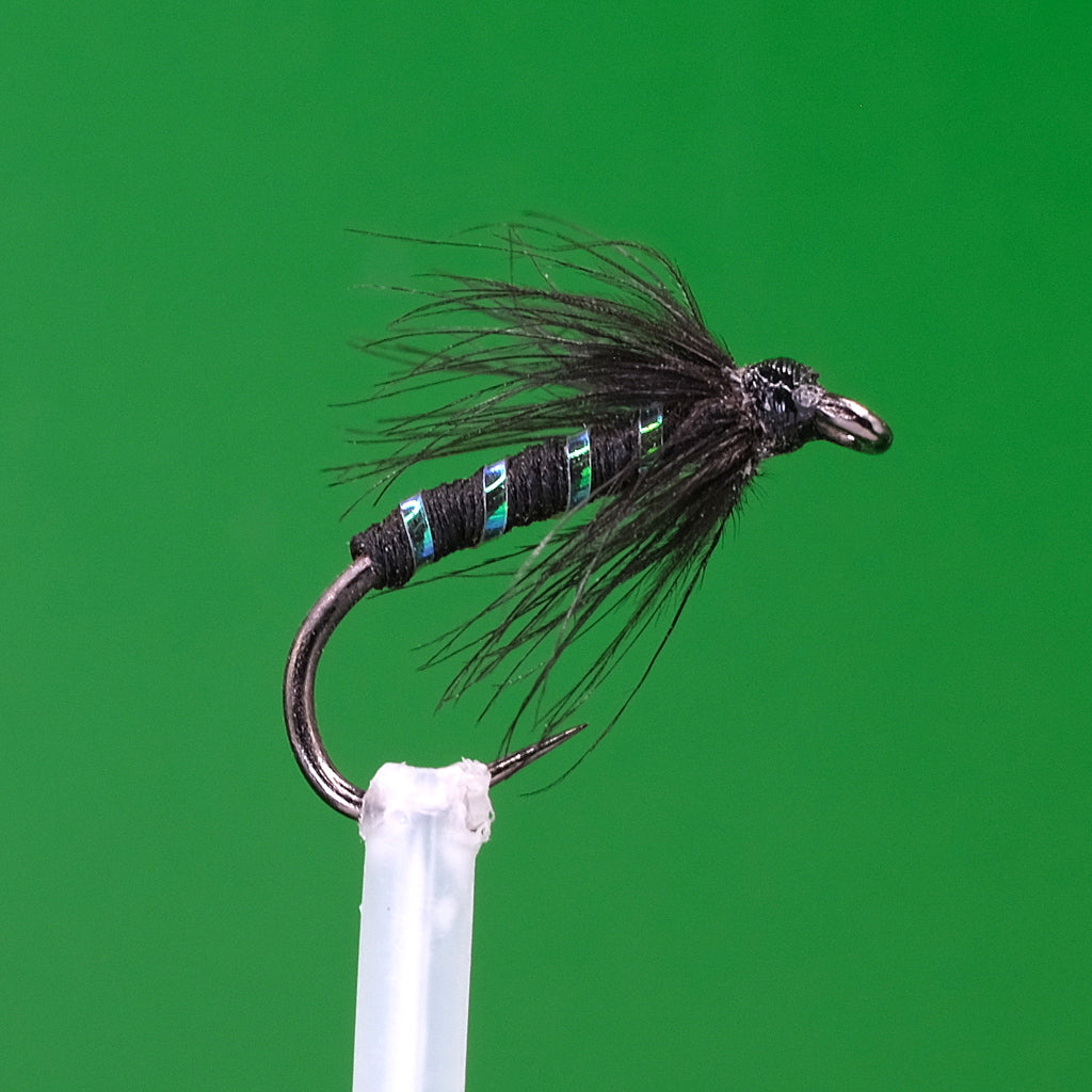 Black Spider Pearl Rib